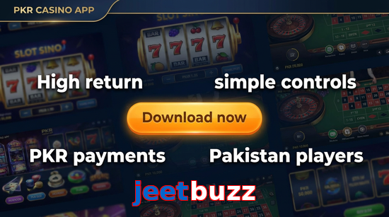 Main screen of Jeetbuzz gamedownload page for PK players